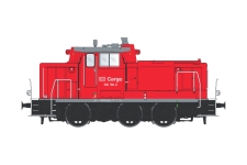 Lenz 40143-03 - 0 - Diesellok BR 360, verkehrsrot, DB, Ep. V - Editionsmodell